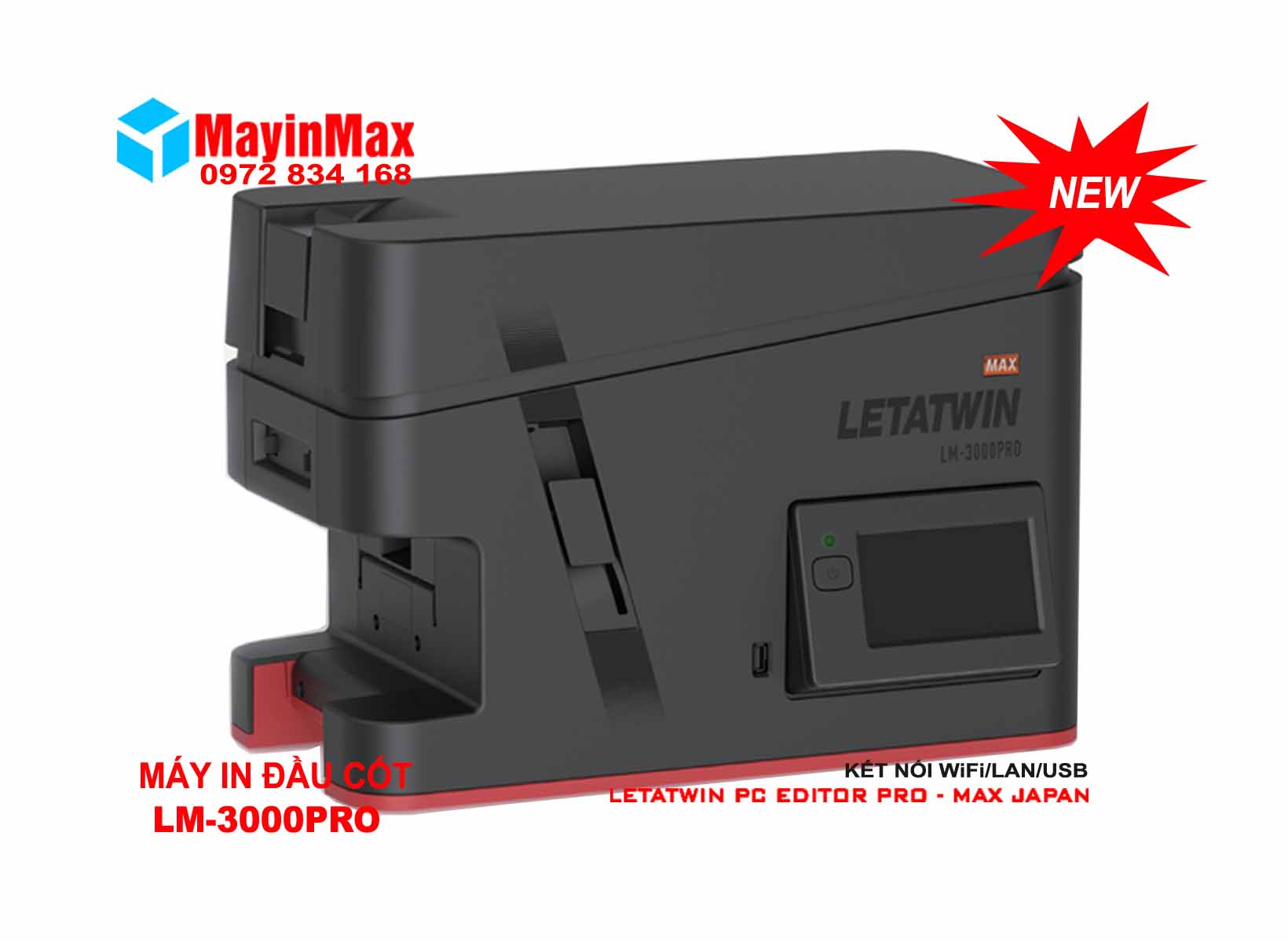Máy in đầu cốt LM-3000Pro