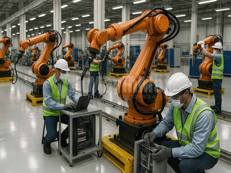 Chuyên nghiệp hóa sản xuất cánh tay rô-bốt & tự động hóa cần máy đầu cốt LM-550A3/PC