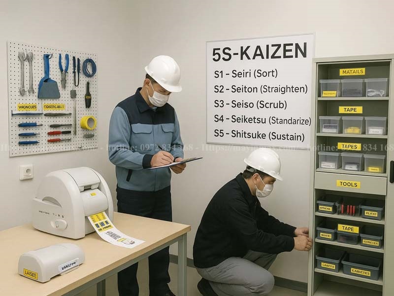 5S–Kaizen Nền tảng vàng cho sản phẩm tinh gọn và hiệu quả tại Việt Nam