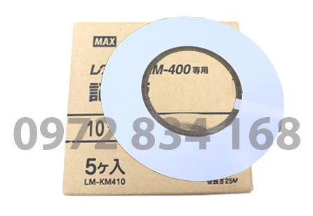 Băng cứng LM-KM410 (10mm, 25m/cái) - MAX Japan